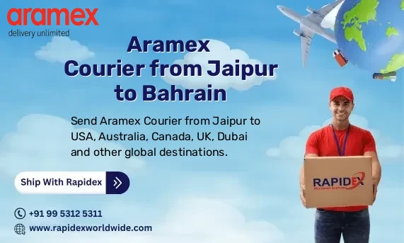Aramex Courier from Jaipur to Bahrain | Free Pickup & Fast Delivery