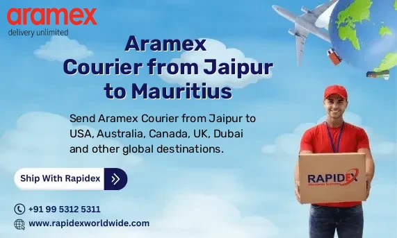 Aramex Courier from Jaipur to Mauritius | Free Pickup & Fast Delivery