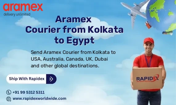 Aramex Courier from Kolkata to Egypt | Free Pickup & Fast Delivery