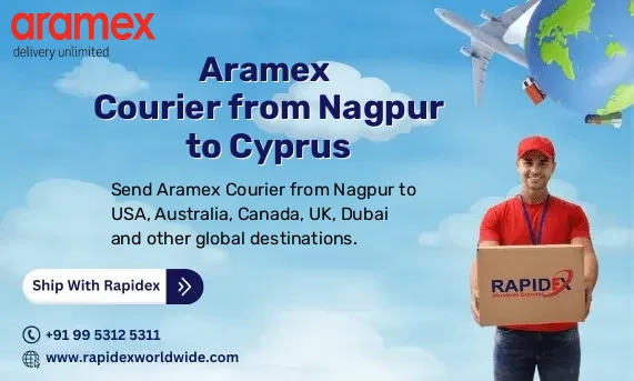 Aramex Courier from Nagpur to Cyprus | Free Pickup & Fast Delivery