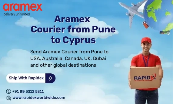 Aramex Courier from Pune to Cyprus | Free Pickup & Fast Delivery