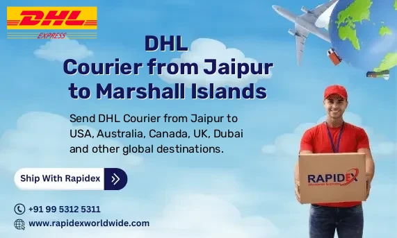 DHL Courier from Jaipur to Marshall Islands | Free Pickup & Fast Delivery