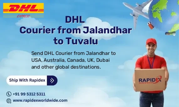 DHL Courier from Jalandhar to Tuvalu | Free Pickup & Fast Delivery