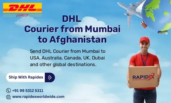 DHL Courier from Mumbai to Afghanistan | Free Pickup & Fast Delivery