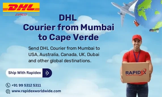 DHL Courier from Mumbai to Cape Verde | Free Pickup & Fast Delivery