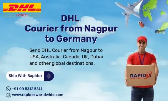 DHL Courier from Nagpur to Germany | Free Pickup & Fast Delivery