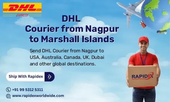 DHL Courier from Nagpur to Marshall Islands | Free Pickup & Fast Delivery