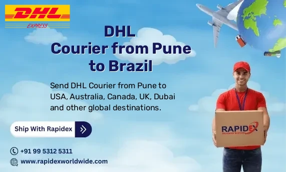 DHL Courier from Pune to Brazil | Free Pickup & Fast Delivery