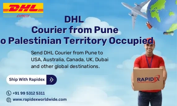 DHL Courier from Pune to Palestinian Territory Occupied | Free Pickup & Fast Delivery