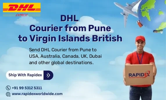 DHL Courier from Pune to Virgin Islands British | Free Pickup & Fast Delivery