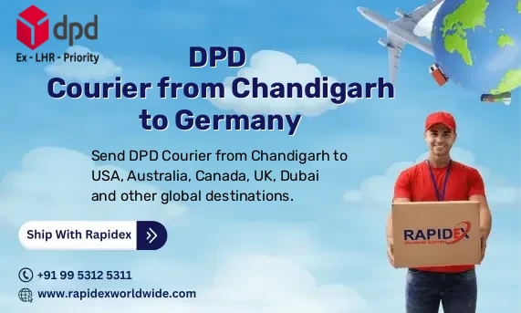 DPD Courier from Chandigarh to Germany | Free Pickup & Fast Delivery