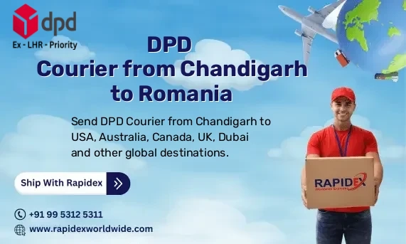 DPD Courier from Chandigarh to Romania | Free Pickup & Fast Delivery