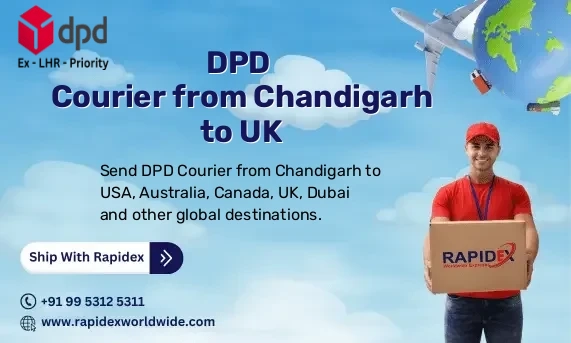 DPD Courier from Chandigarh to UK | Free Pickup & Fast Delivery