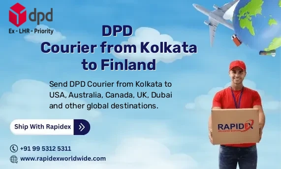 DPD Courier from Kolkata to Finland | Free Pickup & Fast Delivery