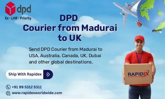 DPD Courier from Madurai to UK | Free Pickup & Fast Delivery