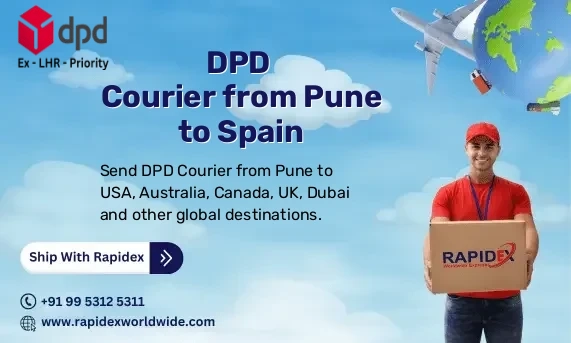 DPD Courier from Pune to Spain | Free Pickup & Fast Delivery