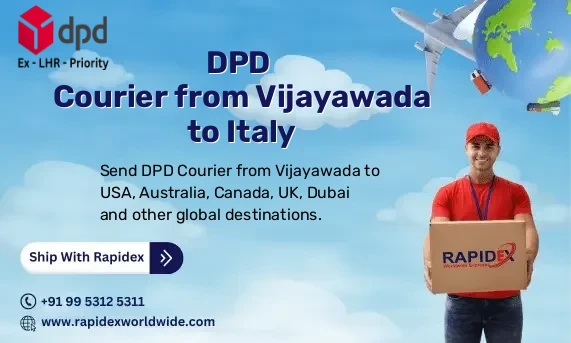 DPD Courier from Vijayawada to Italy | Free Pickup & Fast Delivery
