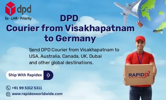 DPD Courier from Visakhapatnam to Germany | Free Pickup & Fast Delivery