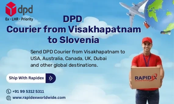 DPD Courier from Visakhapatnam to Slovenia | Free Pickup & Fast Delivery