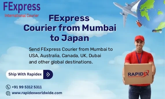 FExpress Courier from Mumbai to Japan | Free Pickup & Fast Delivery