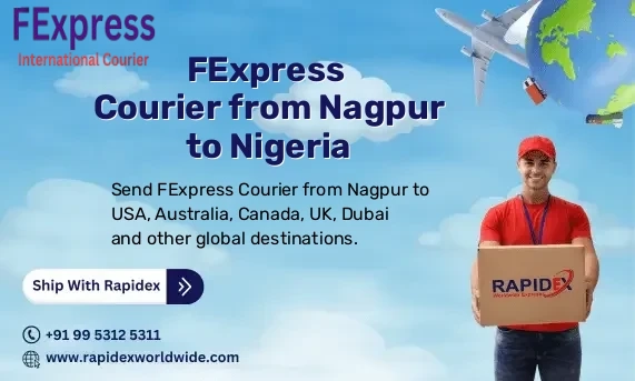 FExpress Courier from Nagpur to Nigeria | Free Pickup & Fast Delivery