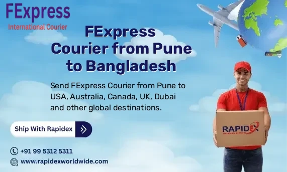 FExpress Courier from Pune to Bangladesh | Free Pickup & Fast Delivery