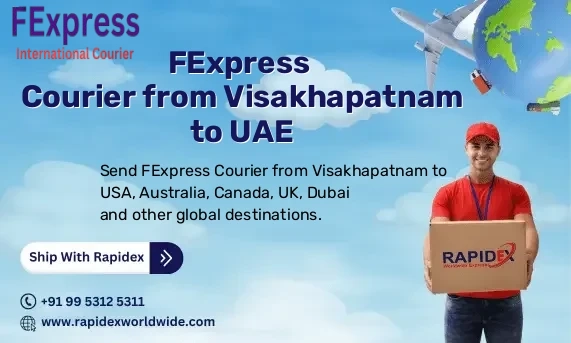 FExpress Courier from Visakhapatnam to UAE | Free Pickup & Fast Delivery
