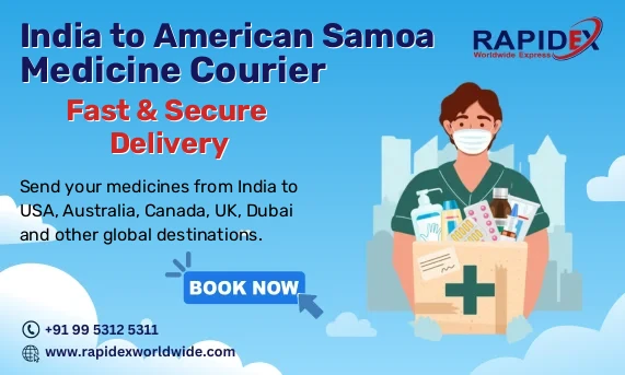 Medicine Courier from India to American Samoa | Fast & Secure Delivery