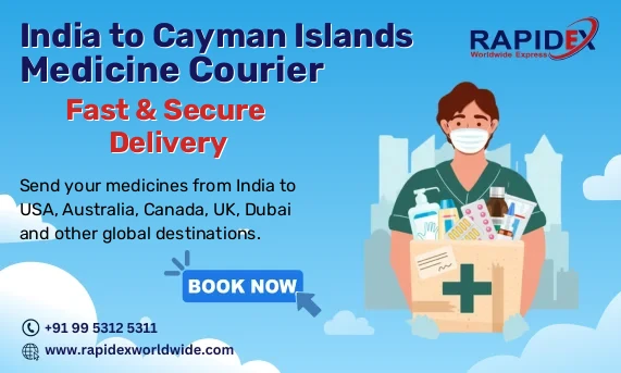 Medicine Courier from India to Cayman Islands | Fast & Secure Delivery