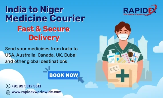 Medicine Courier from India to Niger | Fast & Secure Delivery