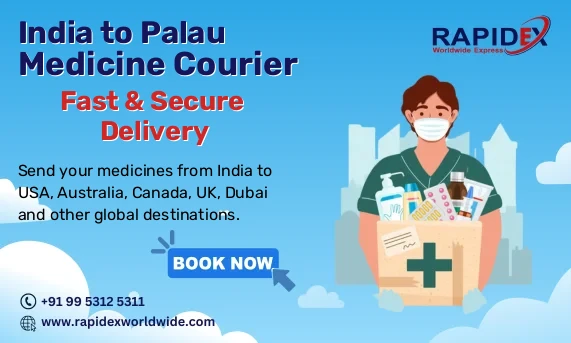Medicine Courier from India to Palau | Fast & Secure Delivery