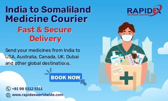India to Somaliland Medicine Courier | Fast & Secure Delivery