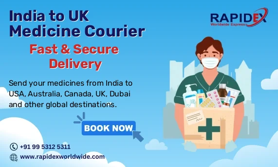India to UK Medicine Courier | Fast & Secure Delivery