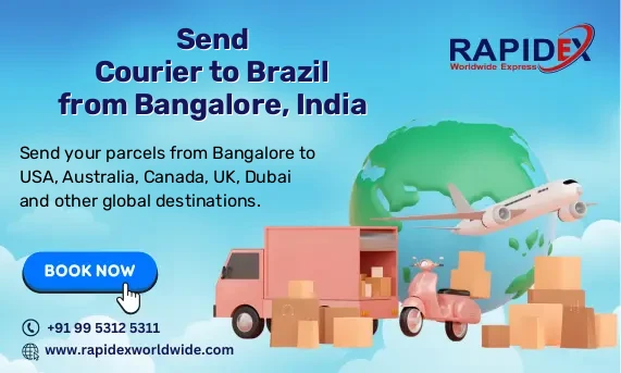 Courier to Brazil from Bangalore, India | Fast & Reliable Delivery