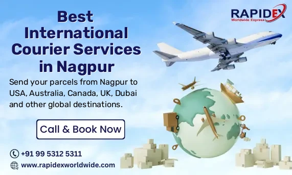 International Courier Services in Ajni, Nagpur