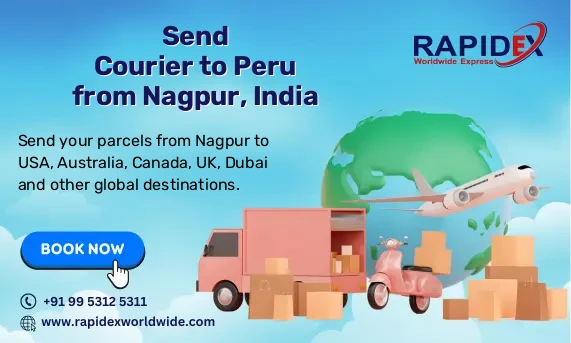 Courier to Peru from Nagpur, India | Fast & Reliable Delivery