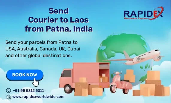Courier to Laos from Patna, India | Fast & Reliable Delivery