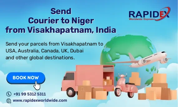 Courier to Niger from Visakhapatnam, India | Fast & Reliable Delivery