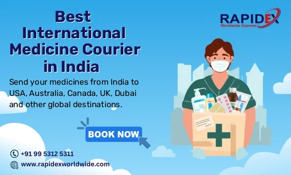 International Medicine Courier from India | Fast & Secure Delivery