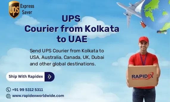 UPS Courier from Kolkata to UAE | Free Pickup & Fast Delivery