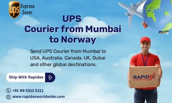 UPS Courier from Mumbai to Norway | Free Pickup & Fast Delivery