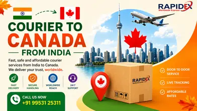 Send Courier to Canada from India | Fast & Affordable Rates