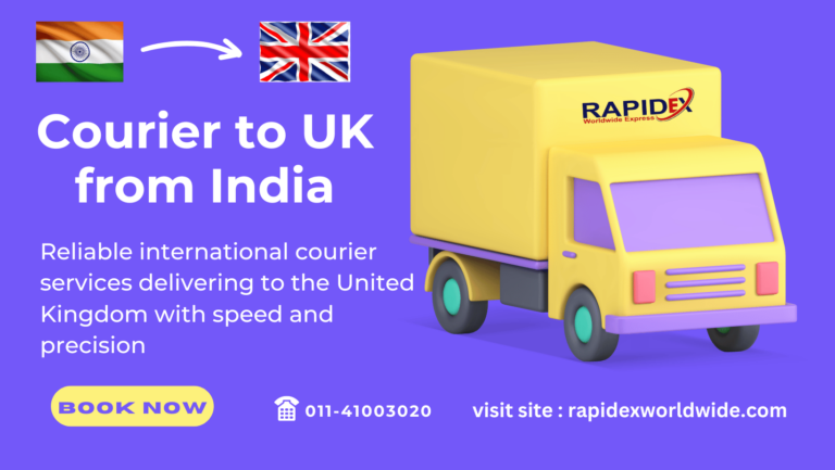 Courier to UK from India: A Brief Guide