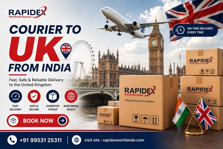 Courier to UK from India: A Brief Guide