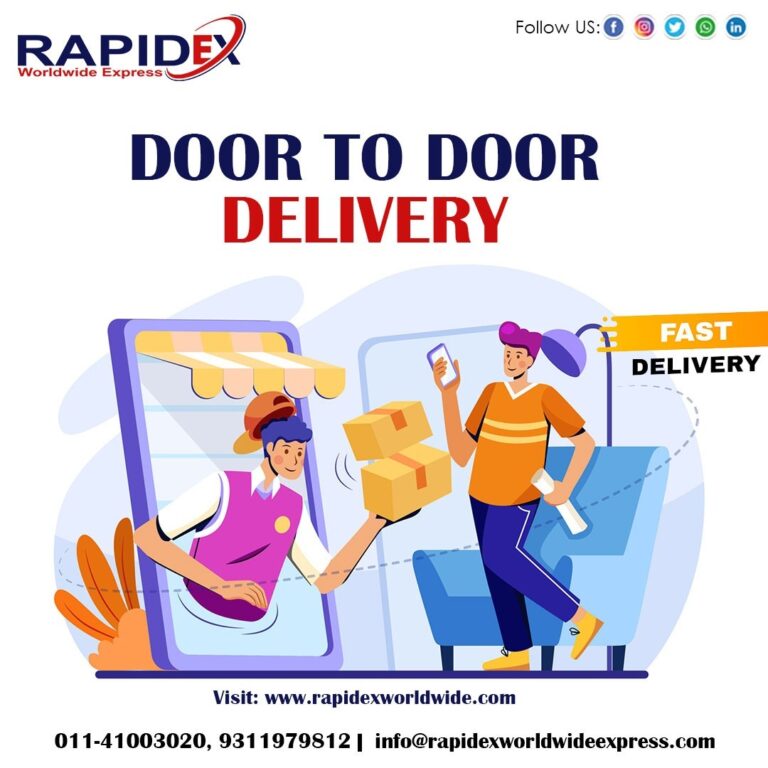 Door-to-Door Delivery: Streamlining Shipping to Switzerland from India with Rapidex