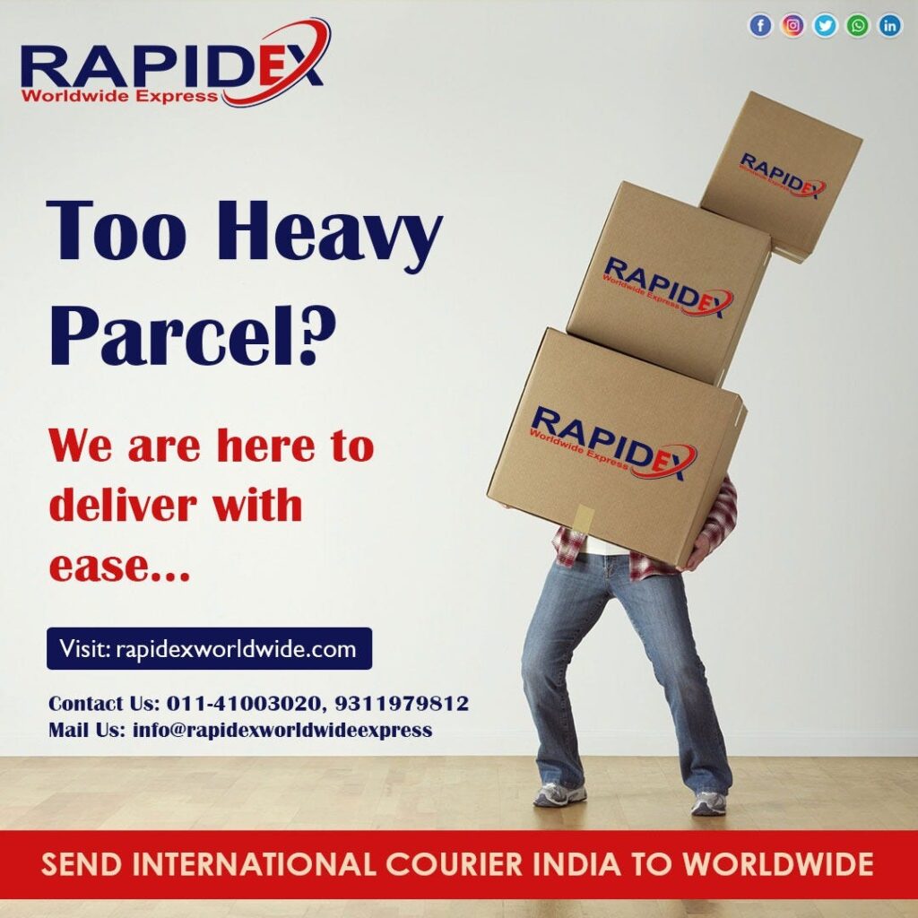 Speedy Shipping: DHL Courier Services from India to France with Rapidex Worldwide Express