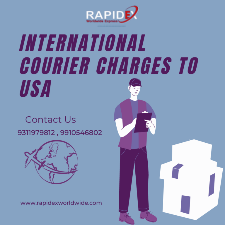 Courier Charges to USA: How Rapidex Worldwide Express Can Save Your Money on Packages to USA