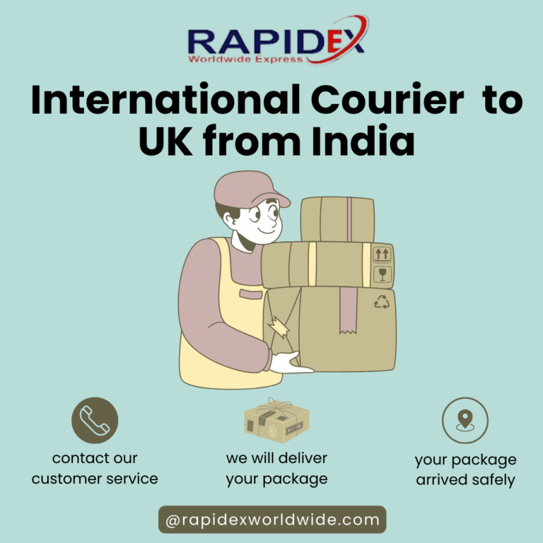 Unbeatable International Courier Charges to UK with Rapidex Worldwide Express