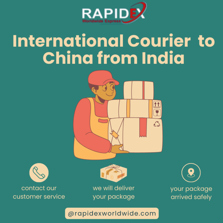 Unbeatable International Courier Charges to China with Rapidex Worldwide Express