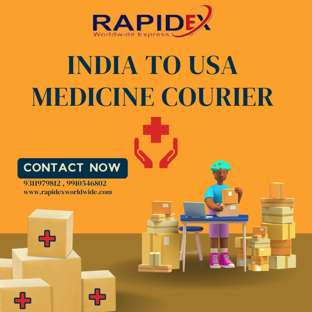 Medicine Courier Service from India to USA: Unlocking International Borders